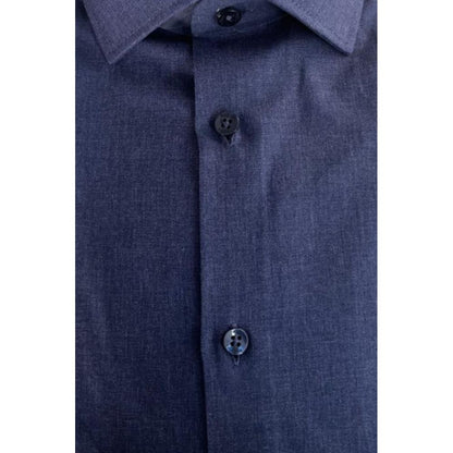 Blue Cotton Shirt