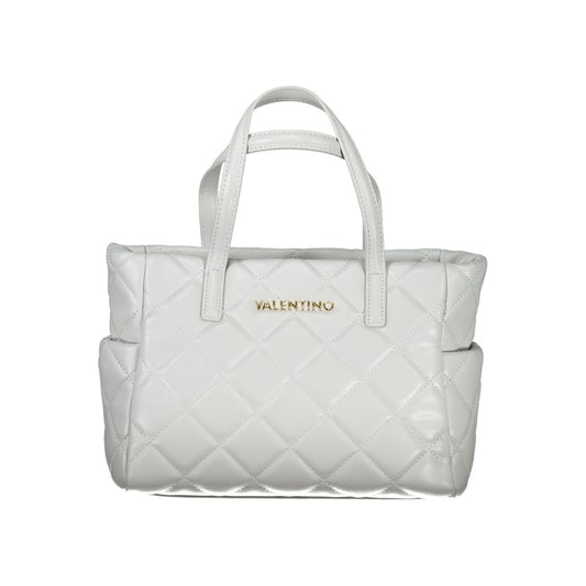 Gray Polyurethane Women's Bag