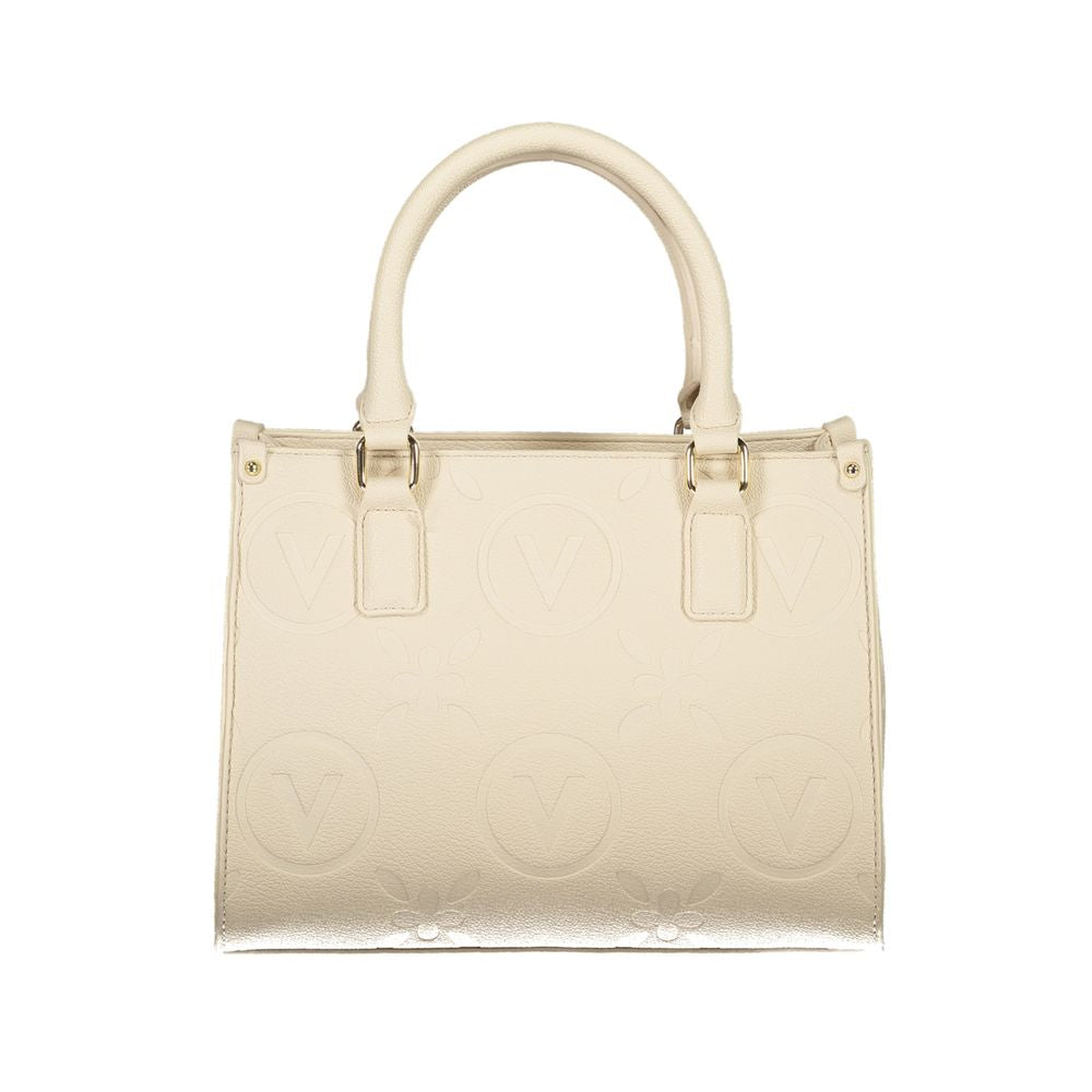 Beige Polyethylene Handbag