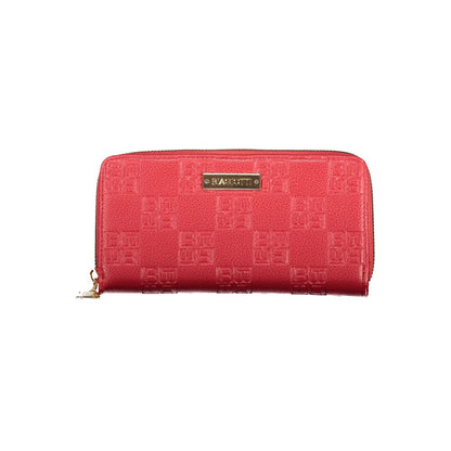 Red Polyethylene Women Wallet