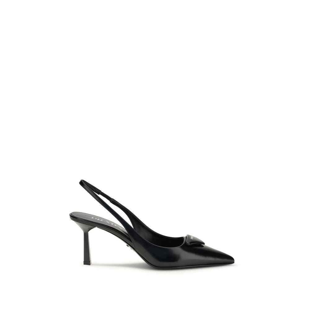 Black Calf Leather Bos Taurus Pumps