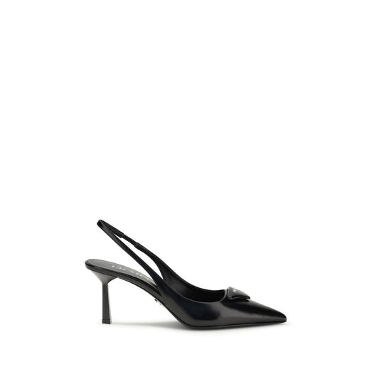 Black Calf Leather Bos Taurus Pumps
