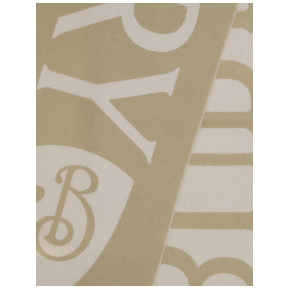 Beige Wool Scarf
