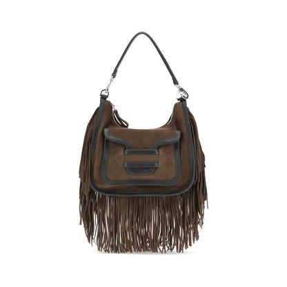 Brown Calf Leather Bos Taurus Shoulder Bag