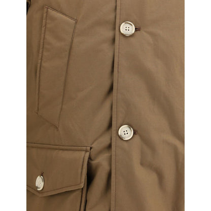 Brown Polyamide Clothing
