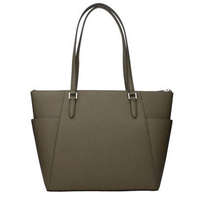 Green Leather Shoulder Bag