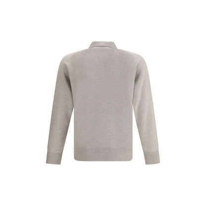 Beige Cashmere Polo Shirt