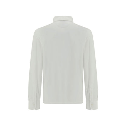 White Cotton Dress Shirt