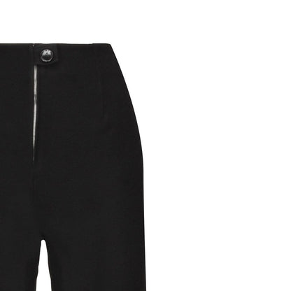 Black Elastane Leggings