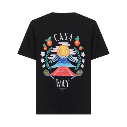 Black Cotton T-Shirt