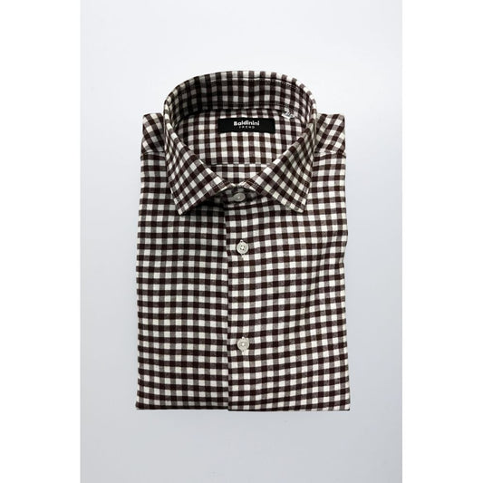 Brown Cotton Shirt