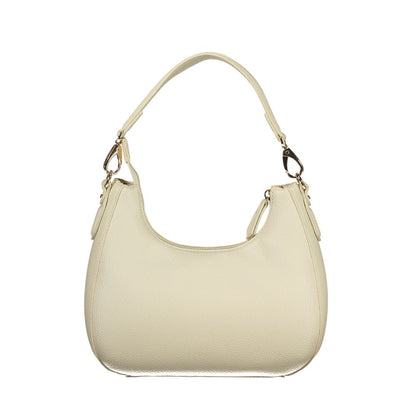Beige Polyethylene Handbag