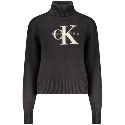 Black Cotton Sweater
