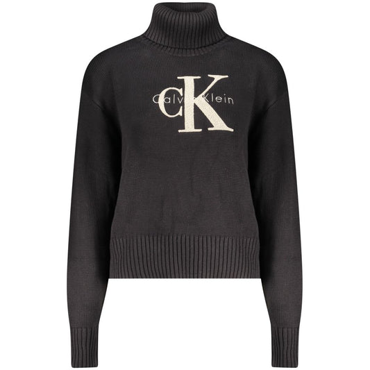 Black Cotton Sweater