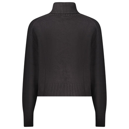 Black Cotton Sweater