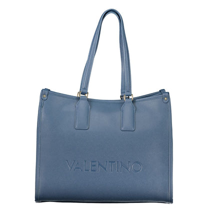 Blue Polyethylene Handbag