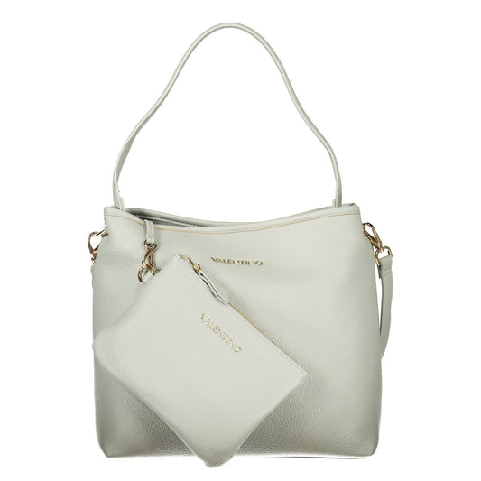Gray Polyethylene Handbag