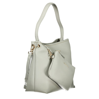 Gray Polyethylene Handbag