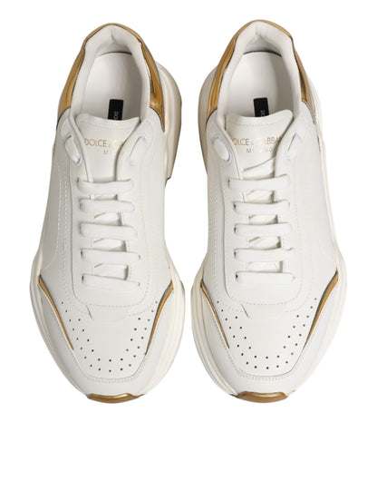 White Gold Daymaster Low Top Sneakers  Shoes
