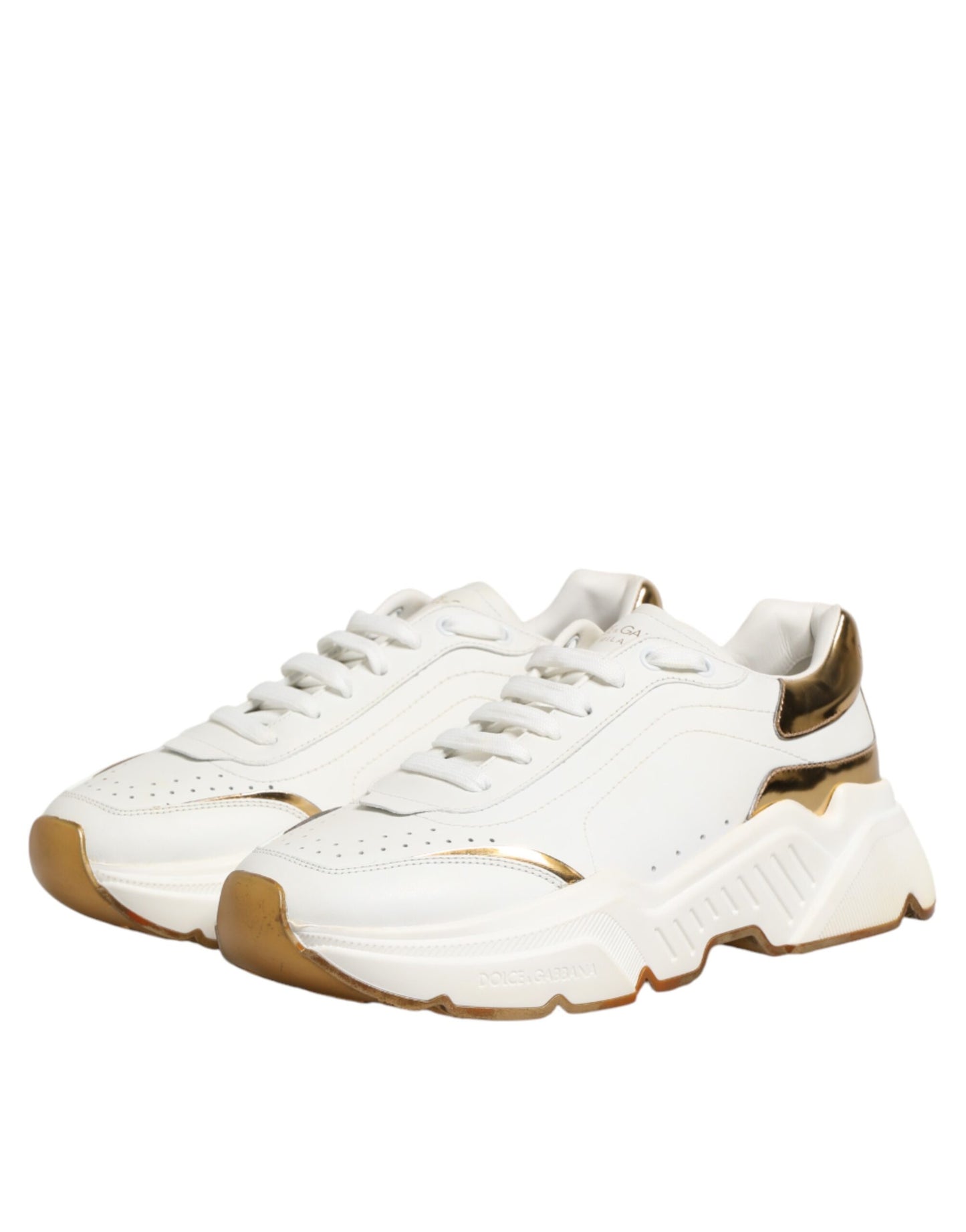 White Gold Daymaster Low Top Sneakers  Shoes