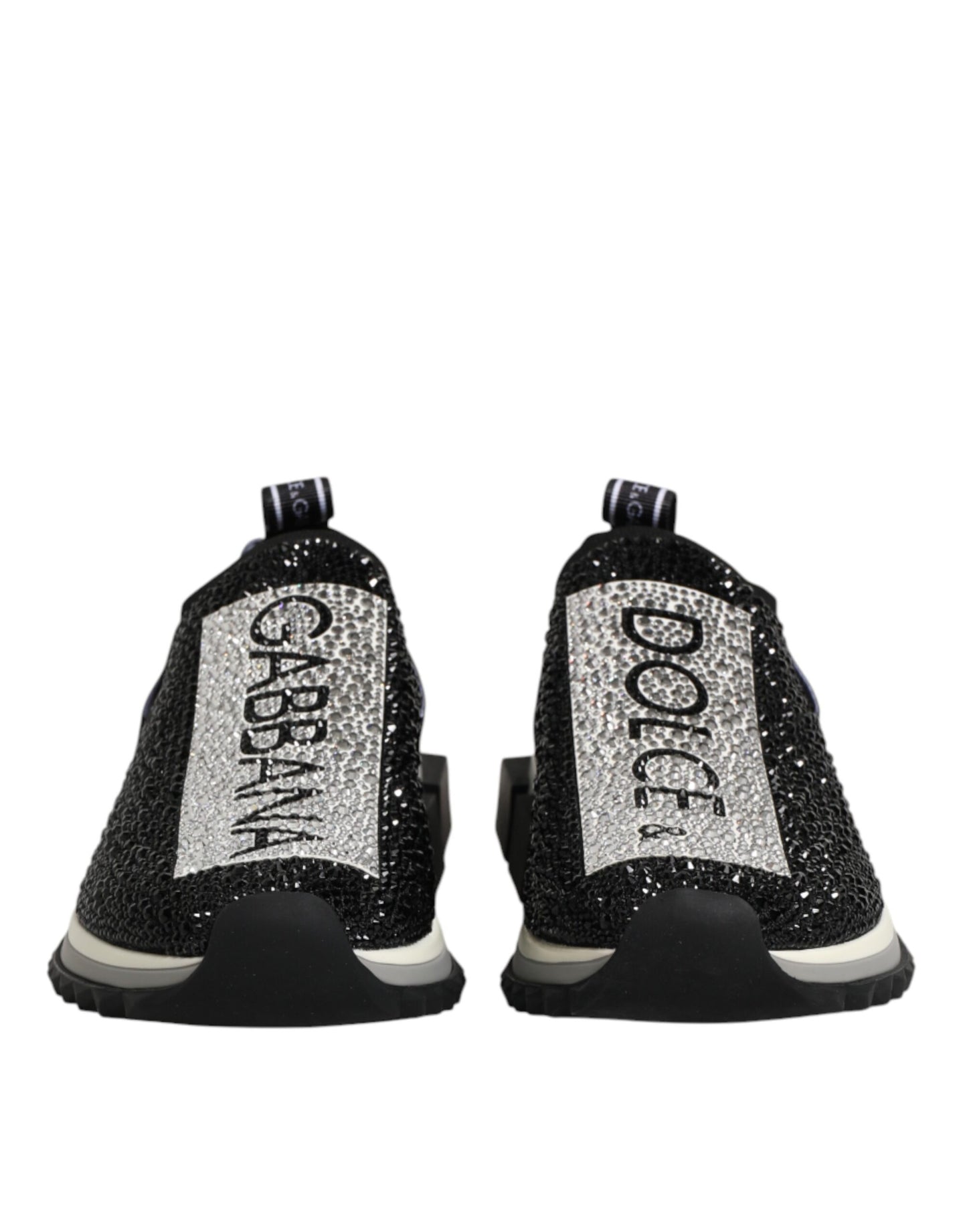 Black Strass Slip On Men Sorrento Sneakers Shoes