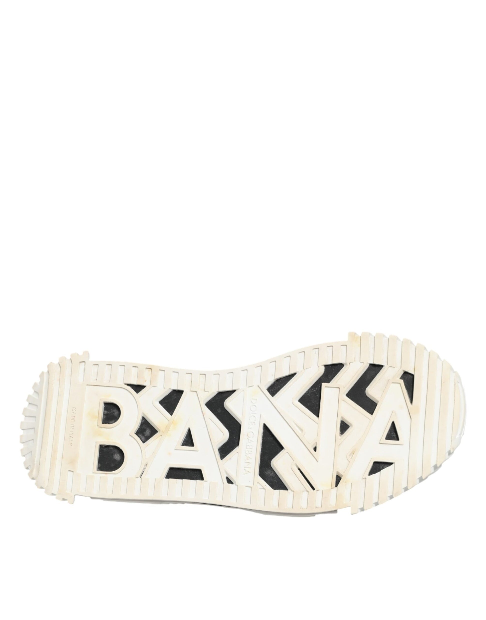 White Black Leather NS1 Sneakers Shoes