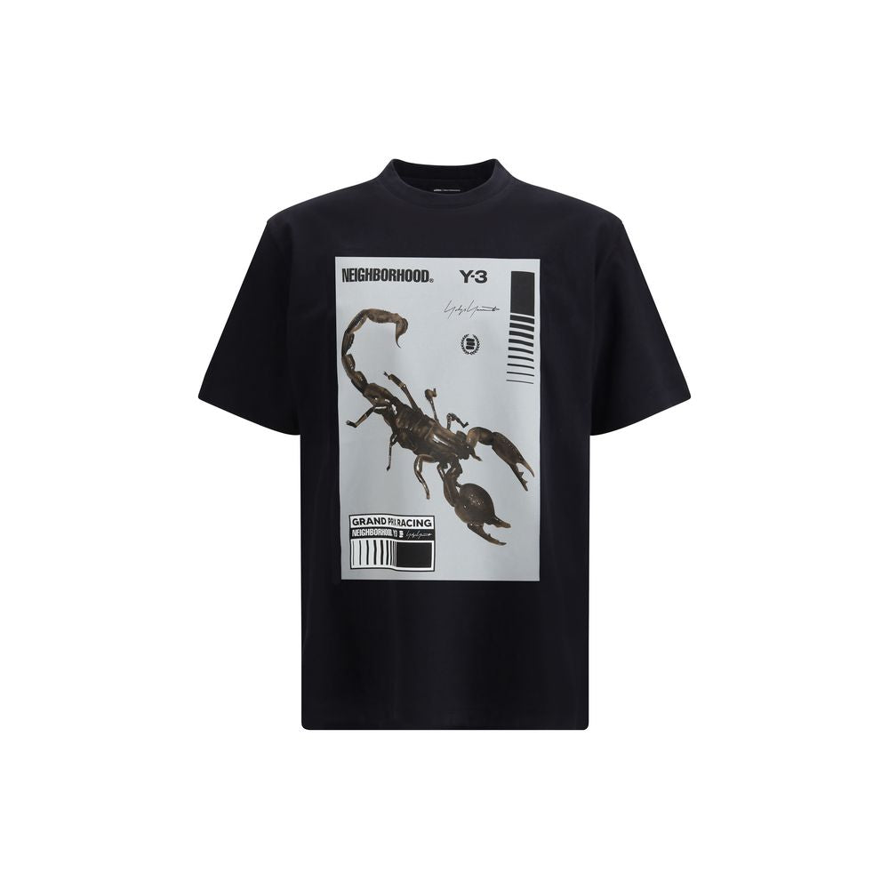 Black Cotton T-Shirt