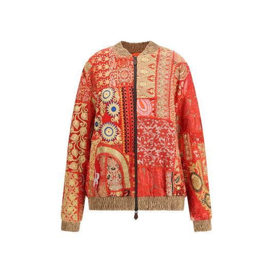 Multicolor Cotton Bomber
