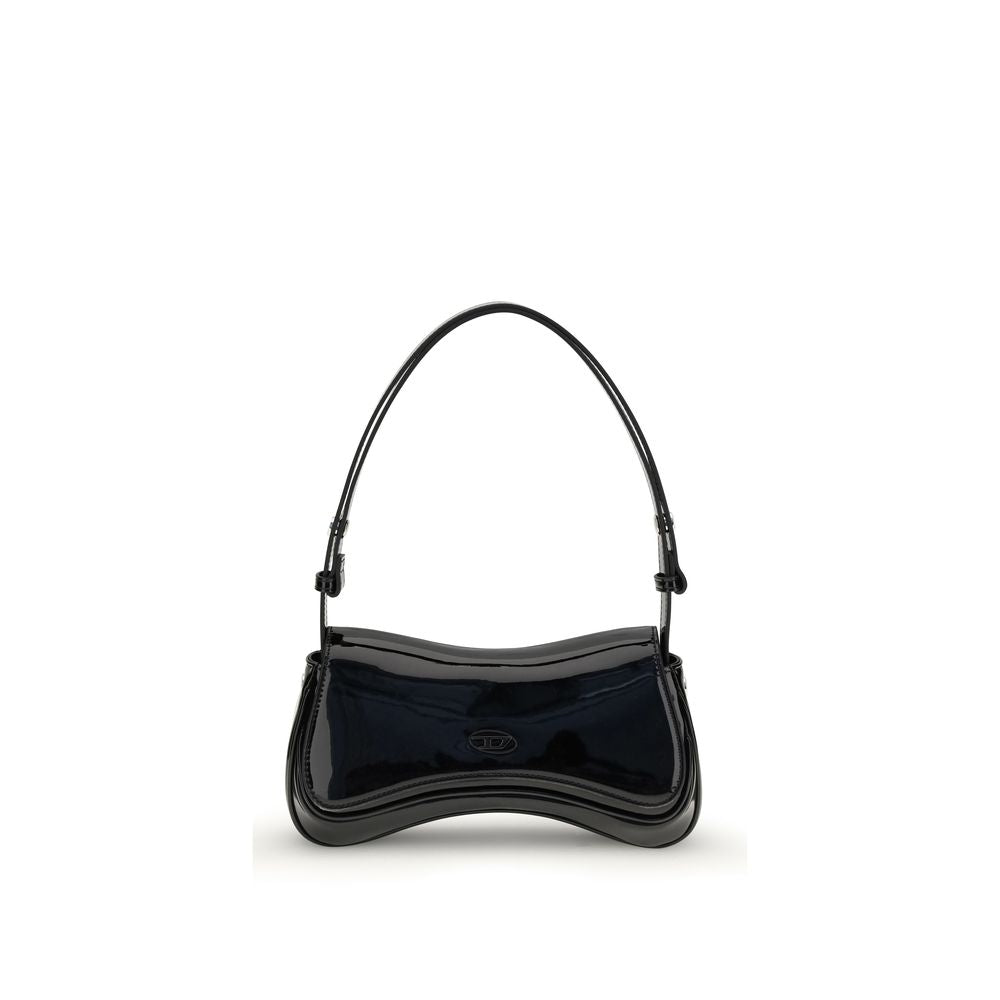 Black Polyethylene Clutch Bag