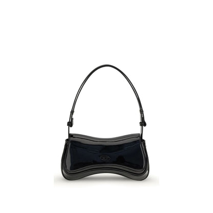 Black Polyethylene Clutch Bag
