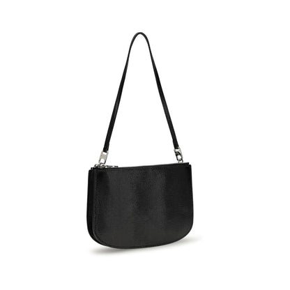Black Calf Leather Bos Taurus Shoulder Bag