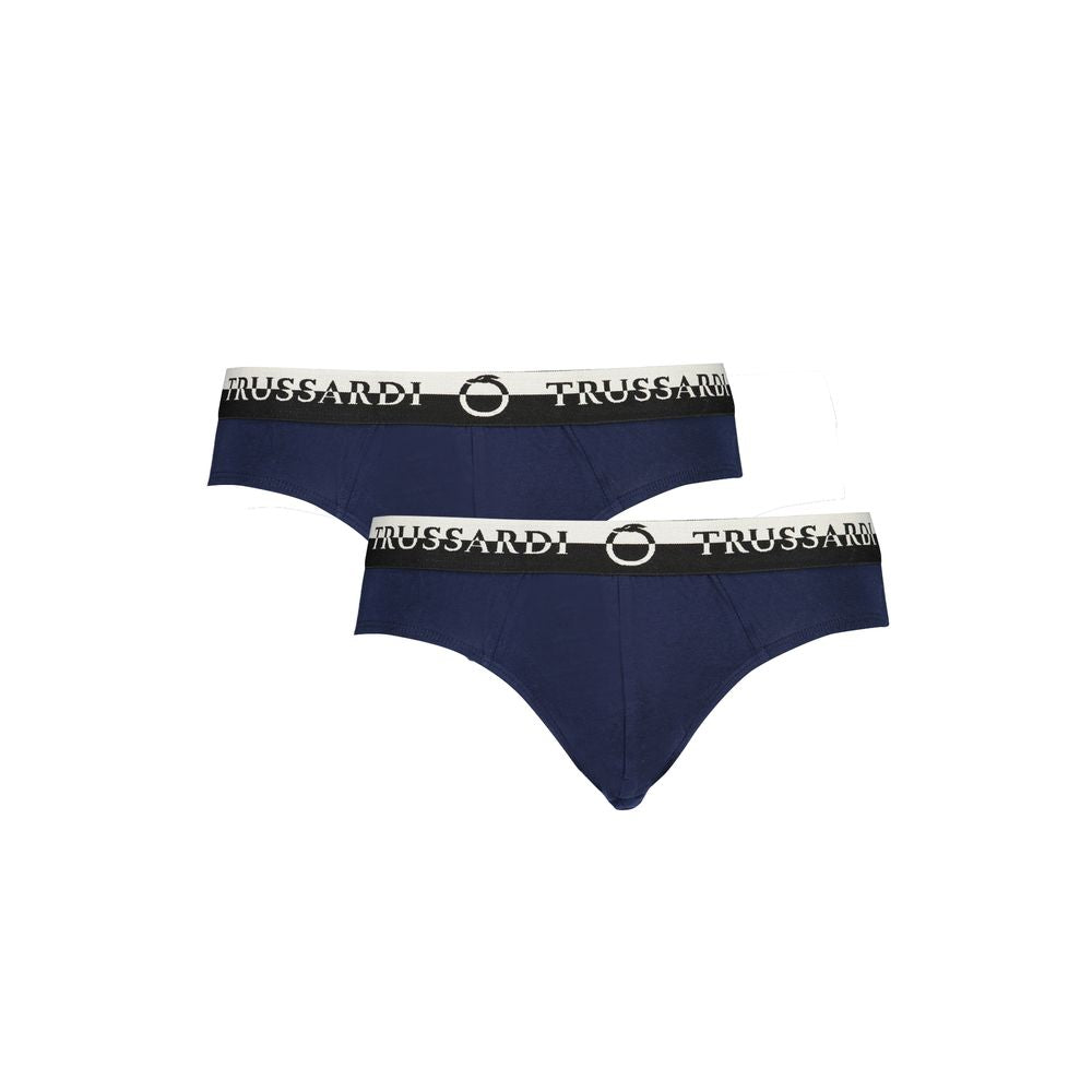 Blue Cotton Underwear