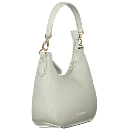 Gray Polyethylene Handbag