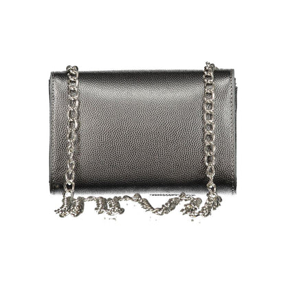 Gray Polyethylene Handbag