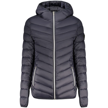 Blue Polyamide Women Jacket
