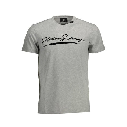Gray Cotton T-Shirt