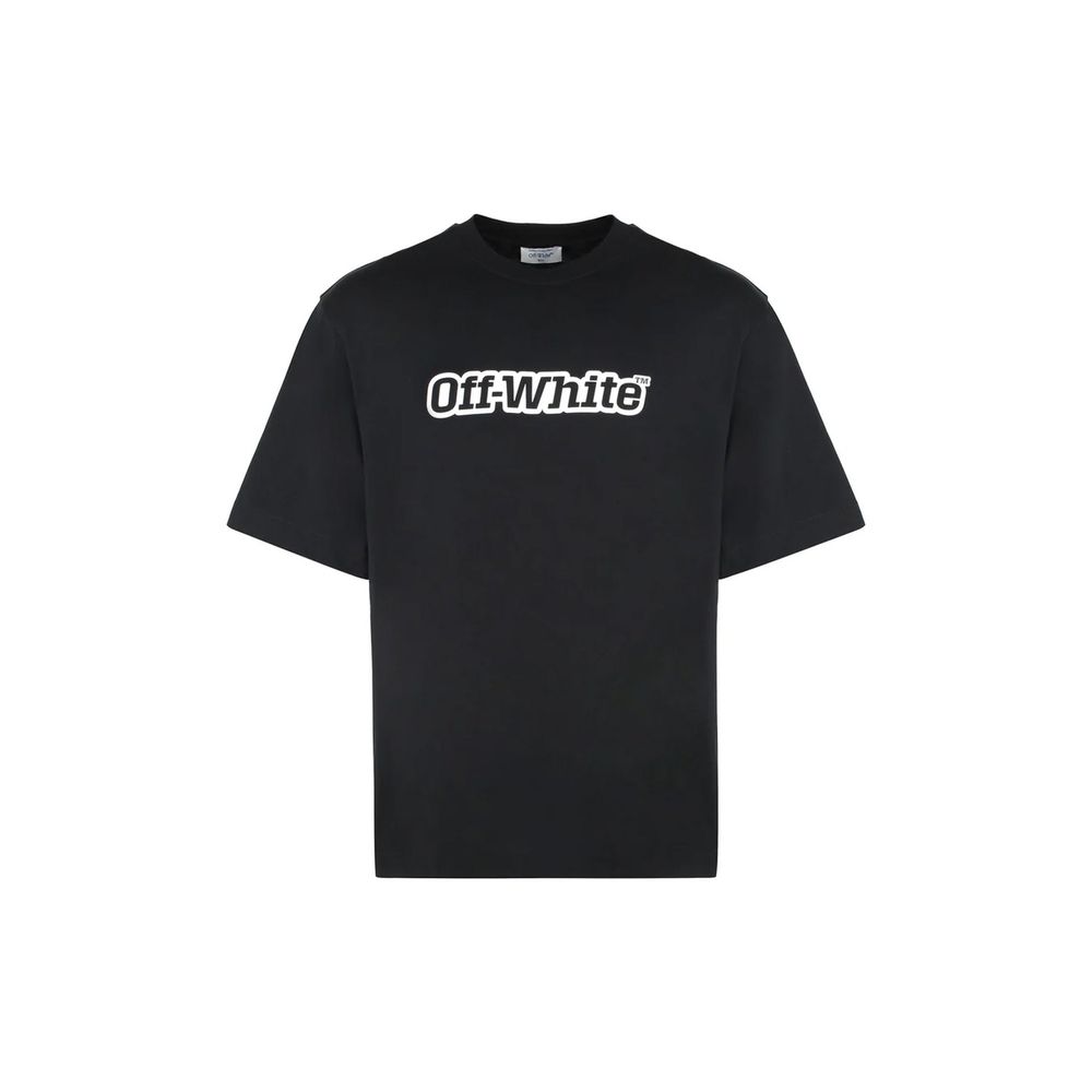 Black Cotton T-Shirt