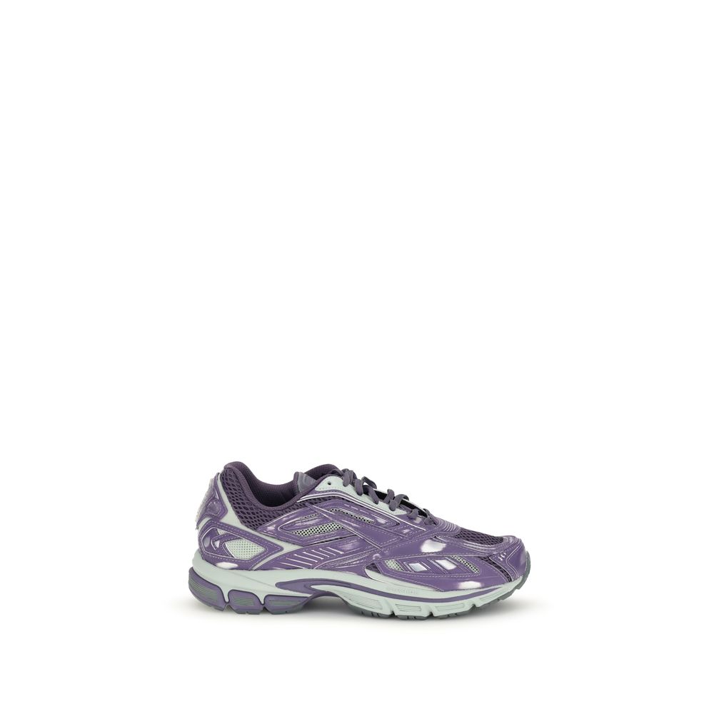 Purple Polyethylene Athletic Sneakers