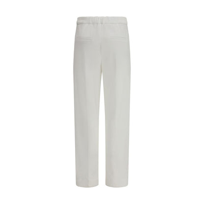 White Cotton Dress Pants