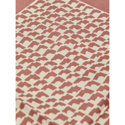 Brown Silk Clutch Bag