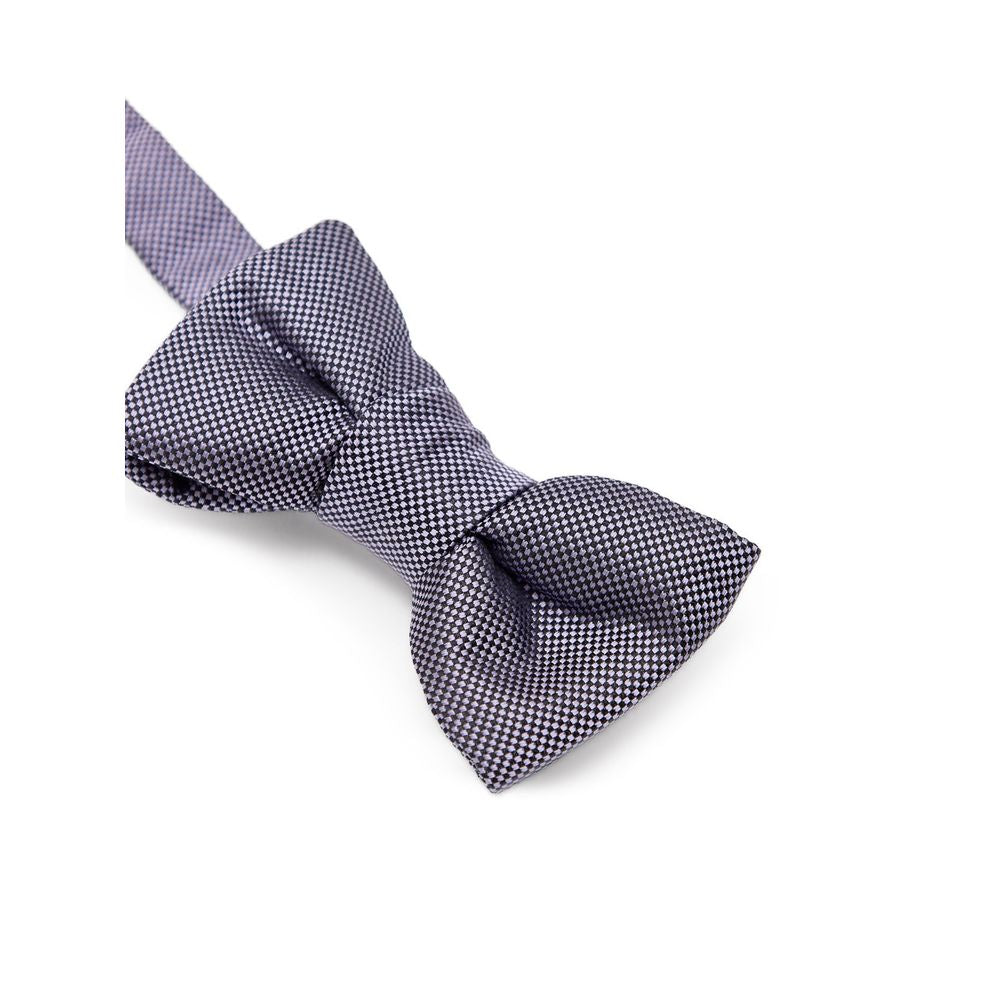Purple Silk Bowtie