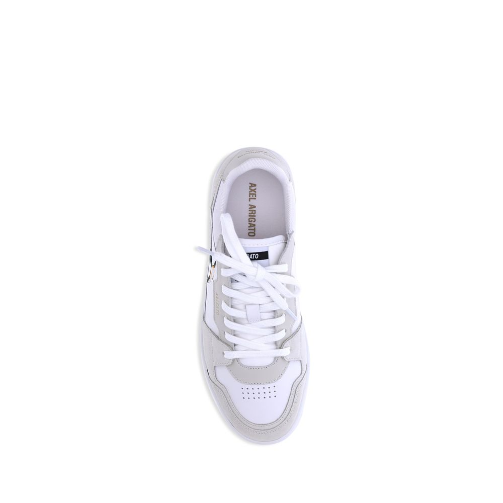 White Calf Leather Bos Taurus Athletic Sneakers