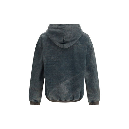 Black Polyester Sweatshirt