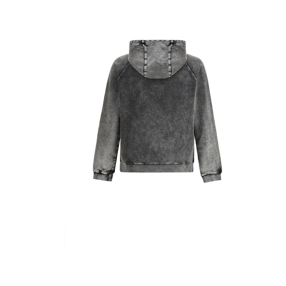 Gray Fabric Sweatshirt
