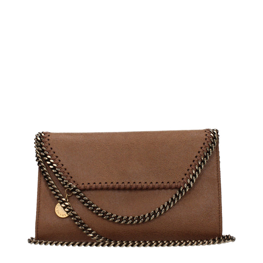 Brown Leather Clutch Bag