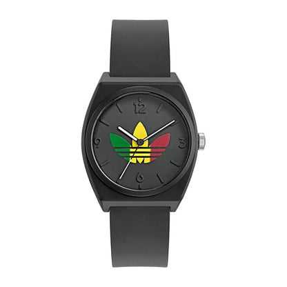Black Synthetic Dress Watch