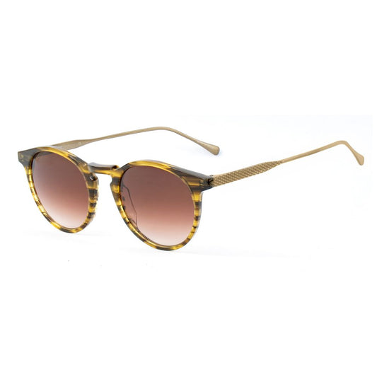 Brown Titanium Sunglasses