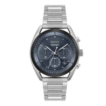 Gray Stainless Steel Dress Watch