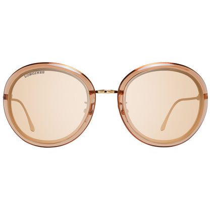 Brown Metal Sunglasses