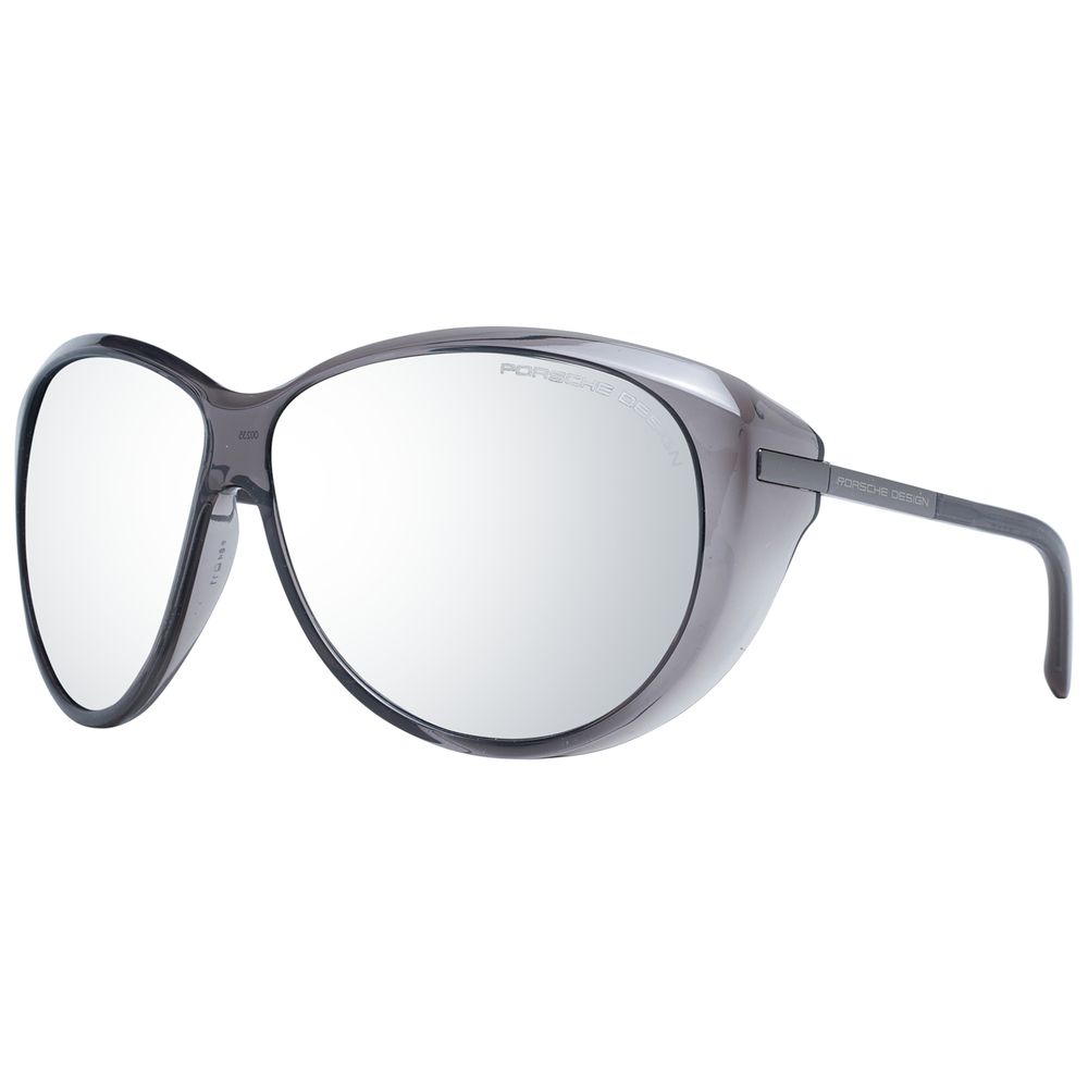 Gray Polyamide Sunglasses